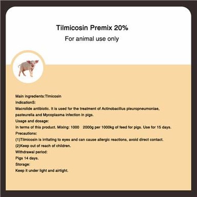 Tilmicosin Premix 20 fil-mija